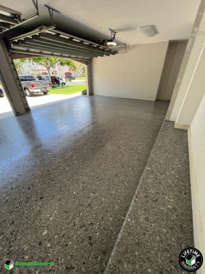 Residential Garage Epoxy Flooring in Davie, Fl