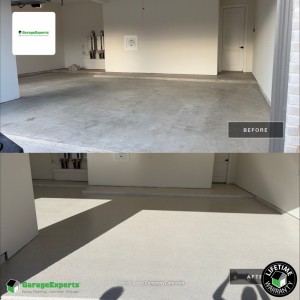 Residential Garage Epoxy Flooring in Mckinney, Tx