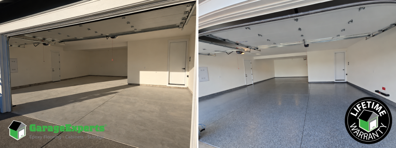 Residential Garage Epoxy Flooring in Canby, Or