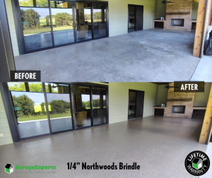 Residential Patio Epoxy Flooring in Owasso, Ok