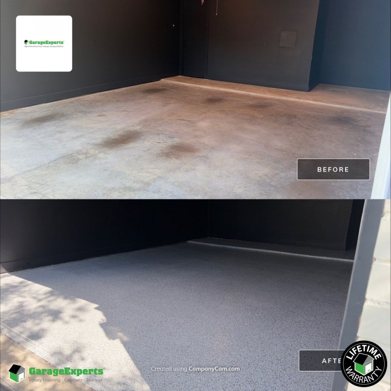 Residential Garage Epoxy Flooring in Mckinney, Tx