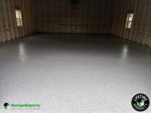 Residential Shop Epoxy Flooring in Centerton, Ar