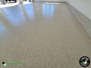 Residential Garage Epoxy Flooring in Camp Creek Inlet Beach, Florida