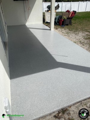 Residential Garage Epoxy Flooring in Palm Bay, Fl