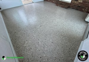 Residential Sunroom Epoxy Flooring in Aurora, Mo