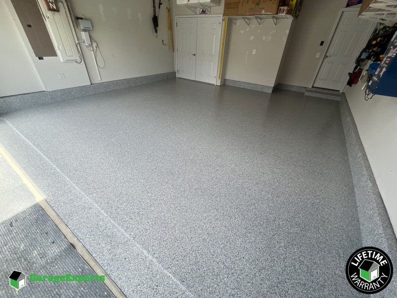 Residential Garage Epoxy Flooring in Fredericksburg, Va Image