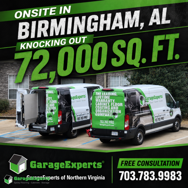 Commercial Apartment Complex Epoxy Flooring in Birmingham, Al