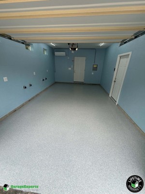 Residential Garage Epoxy Flooring in Davidsonville, Md