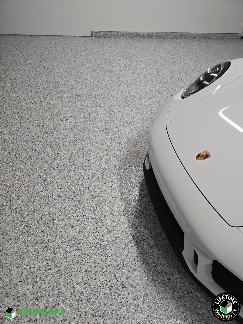 Residential Garage Epoxy Flooring in Anchorage, Ak Image