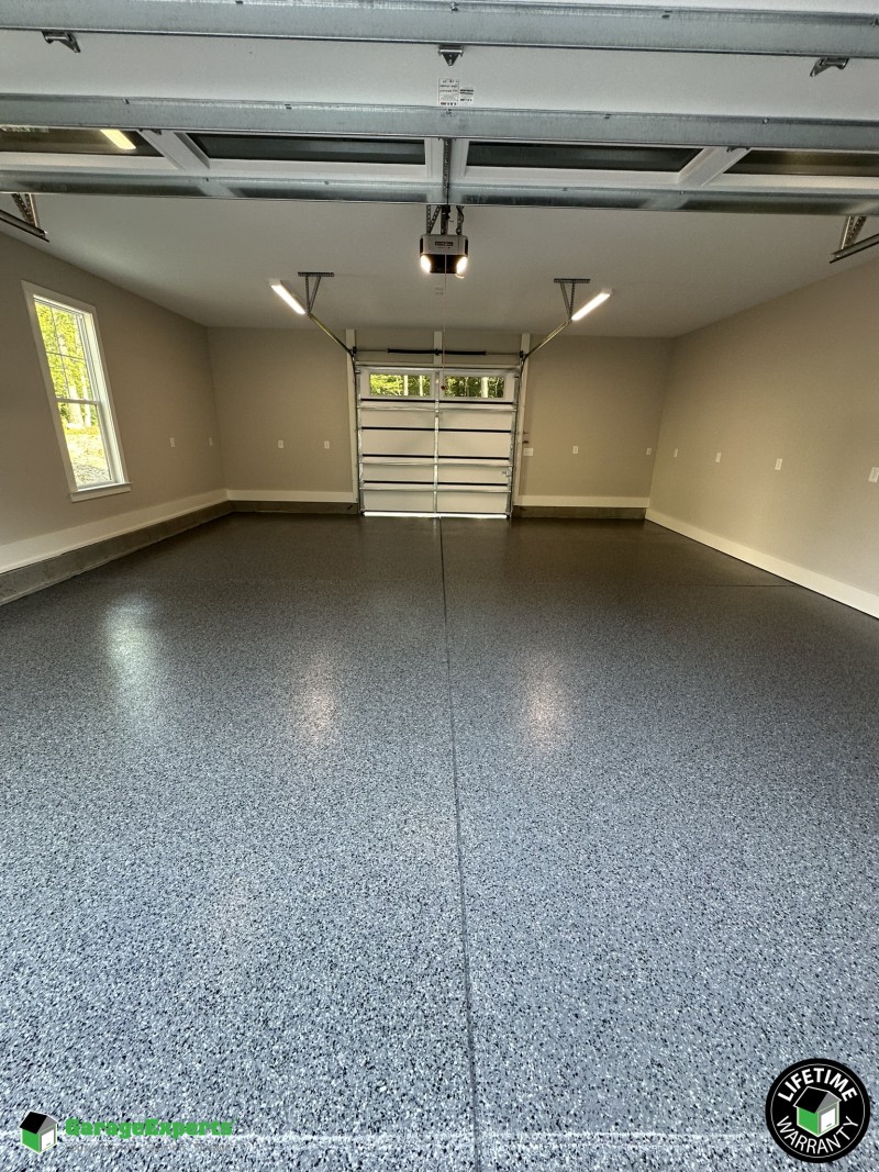 Residential Garage Epoxy Flooring in Apex, Nc Image