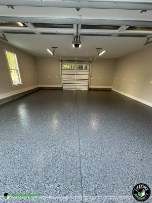 Residential Garage Epoxy Flooring in Apex, Nc
