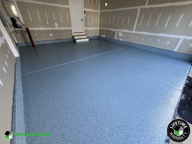 Residential Garage Epoxy Flooring in Williamsburg, Virginia