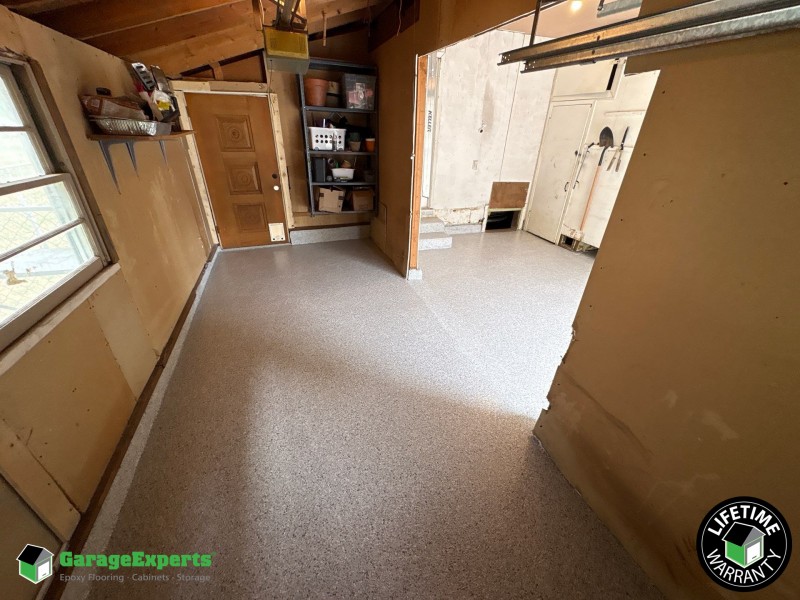 Residential Garage Epoxy Flooring in Wichita, Kansas