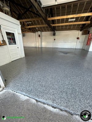 Residential Shop Epoxy Flooring in Dekalb, Il