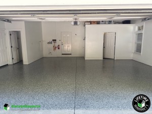 Residential Garage Epoxy Flooring in Athens, Al