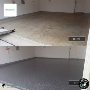 Residential Garage Epoxy Flooring in Celina, Tx