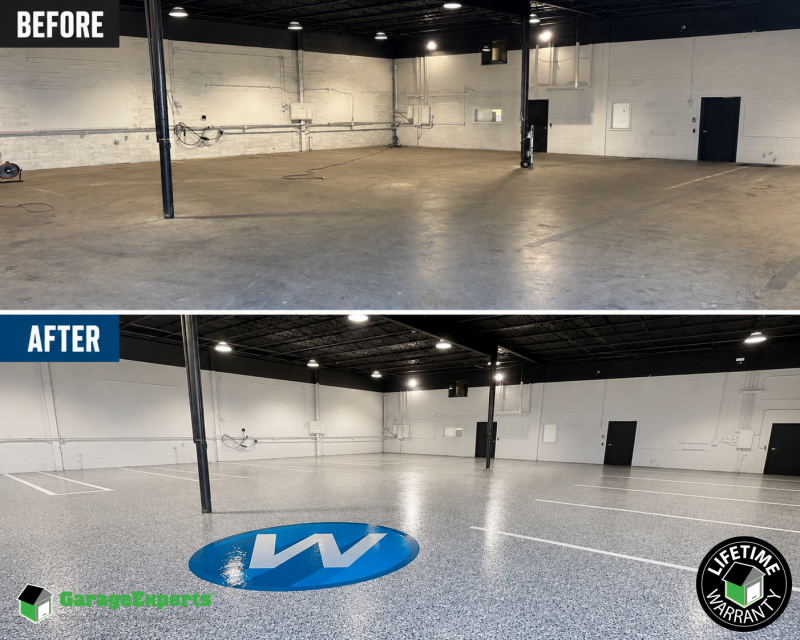 Commercial Parking Garage Epoxy Flooring in Ft Worth, Tx