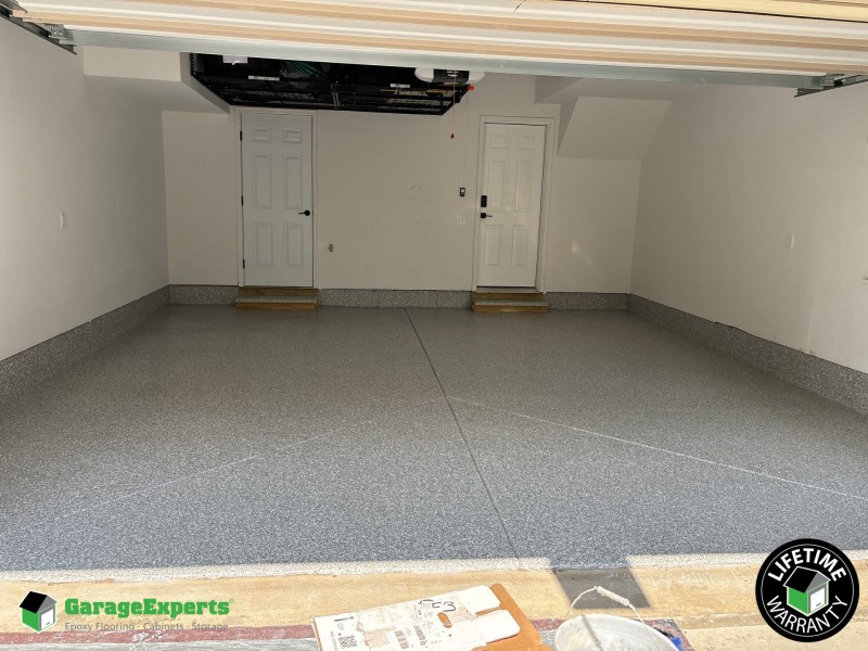 Residential Garage Epoxy Flooring in Livingston, New Jersey Image