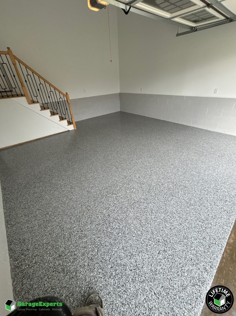 Residential Garage Epoxy Flooring in Scotch Plains, New Jersey