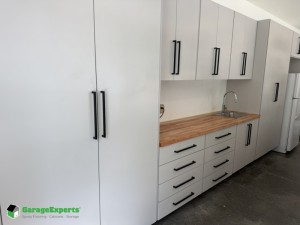 Residential Garage Cabinet Storage Solution in Fort Wayne, In