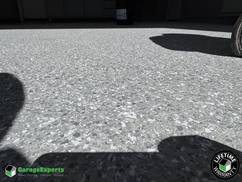 Residential Garage Epoxy Flooring in Fresno, Ca Image