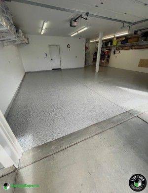 Residential Garage Epoxy Flooring in Kuna, Idaho