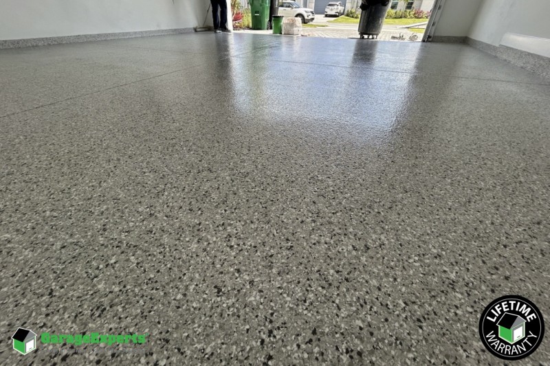Residential Polyaspartic And Epoxy Flooring in Palm City, Fl Image