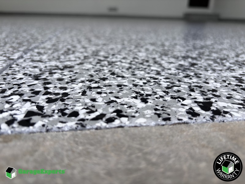 Residential Garage Epoxy Flooring in Crown Point, In