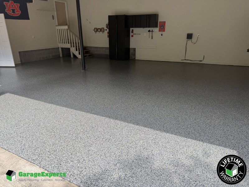 Residential Garage Epoxy Flooring in Gurley, Al