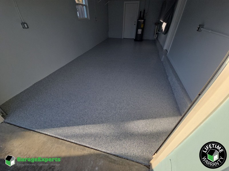 Residential Garage Epoxy Flooring in Satellite Beach, Fl