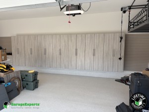 Residential Garage Cabinet Storage Solution in Dallas, Tx