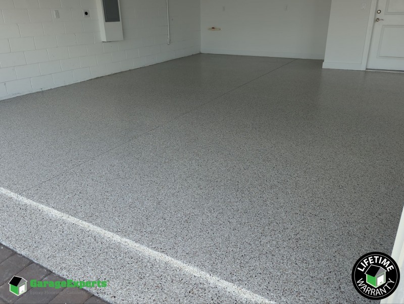 Residential Garage Epoxy Flooring in Melbourne, Fl