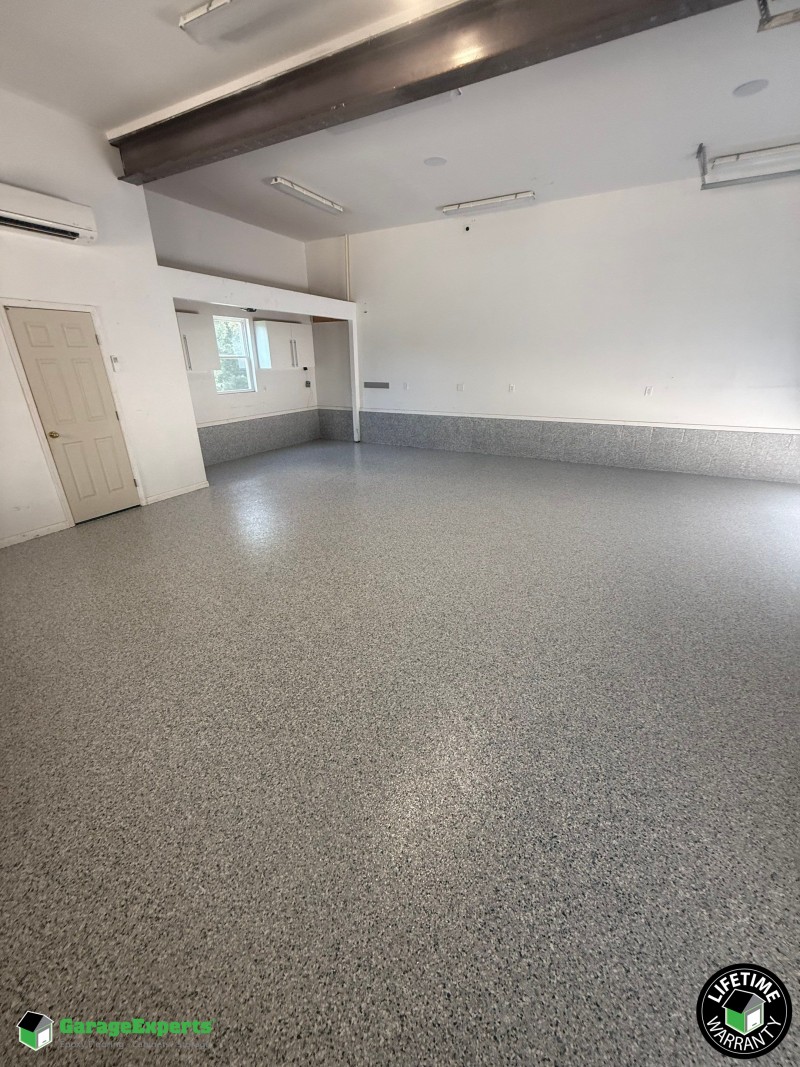 Residential Garage Epoxy Flooring in Chesapeake, Va