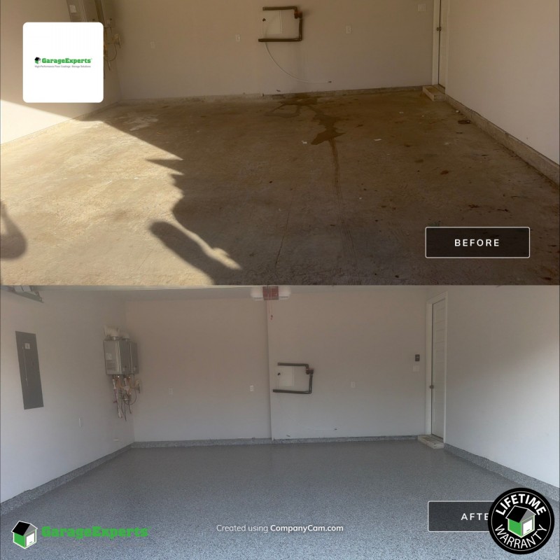 Residential Garage Epoxy Flooring in Celina, Tx Image