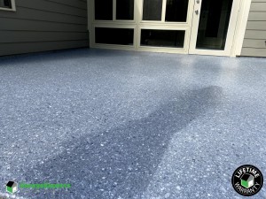 Residential Patio Epoxy Flooring in Canton, Ga