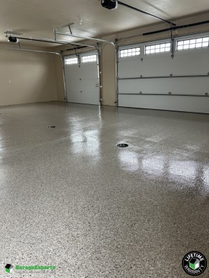 Residential Garage Epoxy Flooring in Sister Bay, Wi