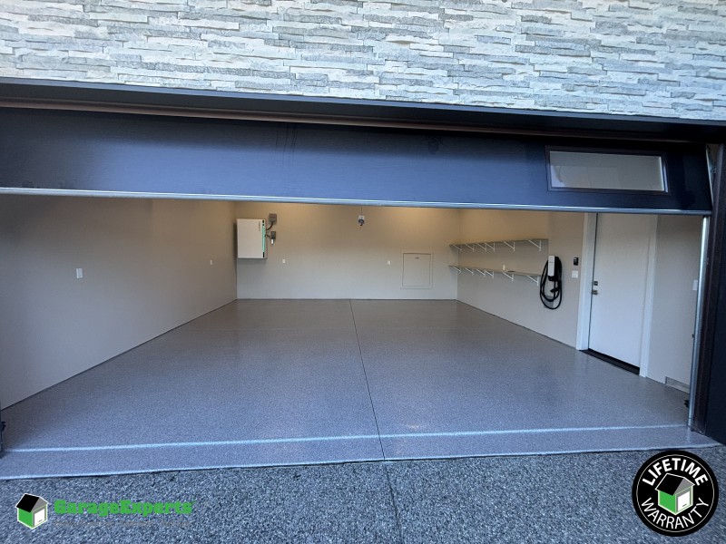 Residential Garage Epoxy Flooring in Anacortes, Wa
