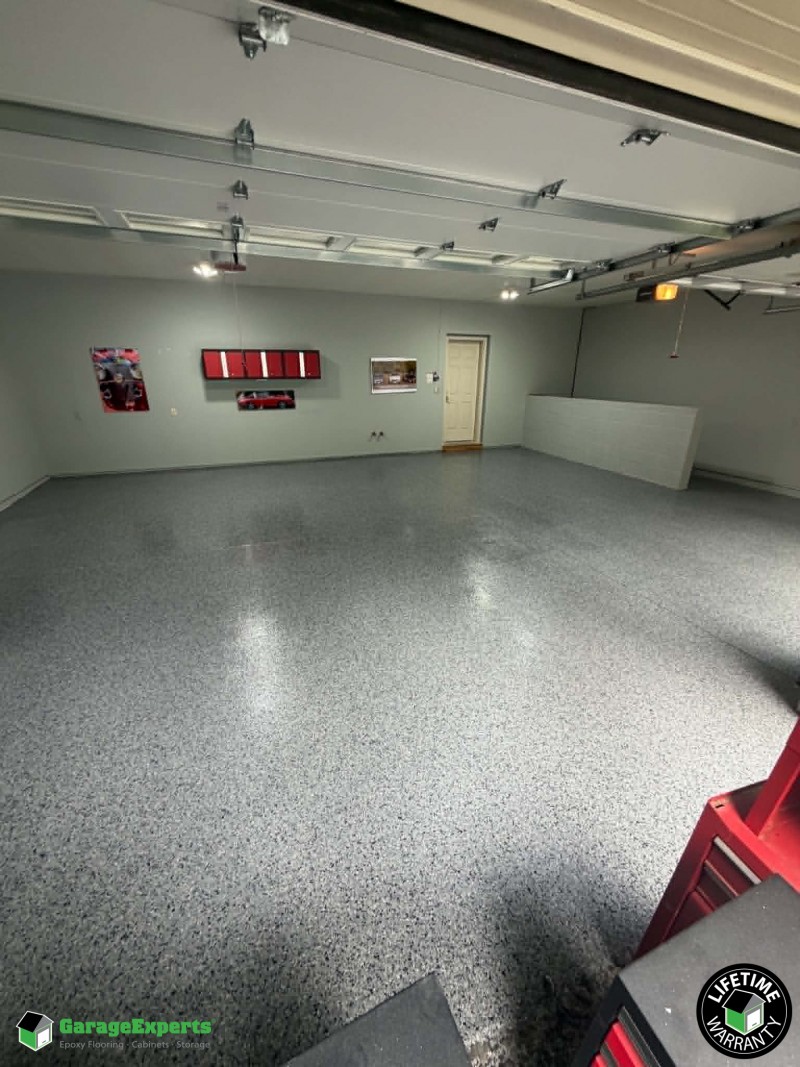 Residential Garage Epoxy Flooring in Leonardtown, Md