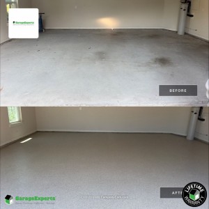 Residential Garage Epoxy Flooring in Prosper, Tx