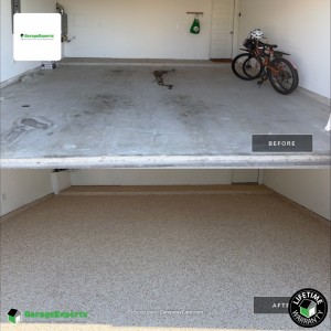 Residential Garage Epoxy Flooring in Krugerville, Tx