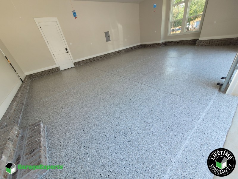 Residential Garage Epoxy Flooring in Steamboat Landing Freeport, Florida