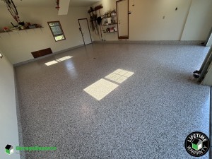 Residential Garage Epoxy Flooring in Valparaiso, In