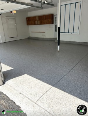 Residential Garage Epoxy Flooring in Inverness, Il
