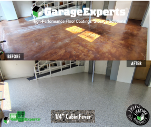 Residential Garage Epoxy Flooring in Locust Grove, Ok