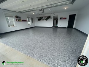 Residential Garage Epoxy Flooring in Waynesboro, Virginia
