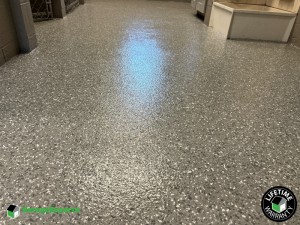 Residential Basement Epoxy Flooring in New Providence, New Jersey