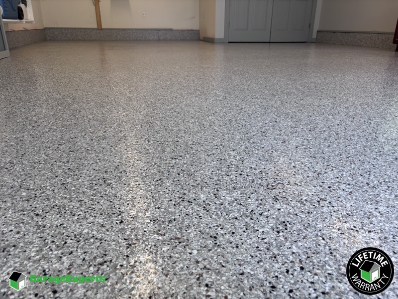 Residential Garage Epoxy Flooring in Westville, In