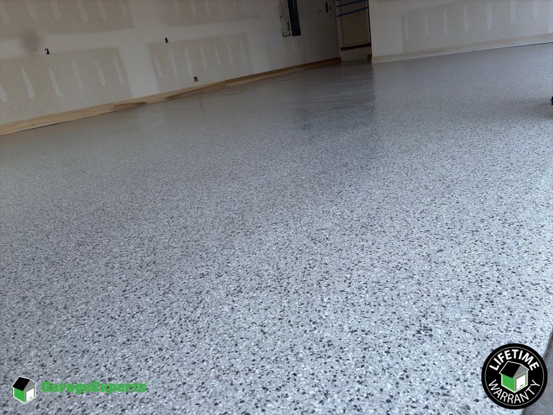 Residential Garage Epoxy Flooring in Little Flock, Ar