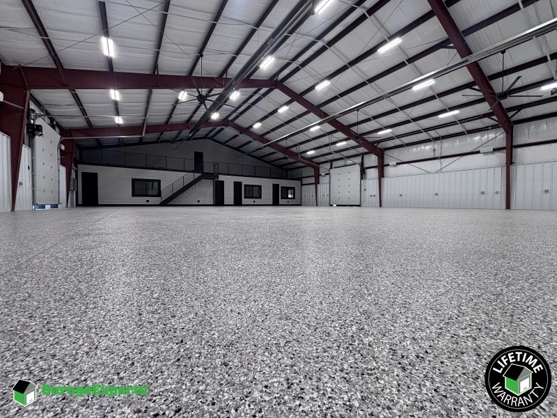Residential Shop Epoxy Flooring in Rogers, Ar