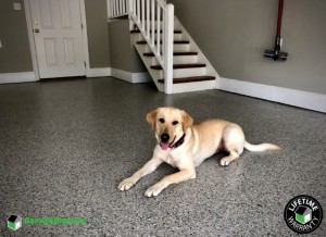 Residential Garage Epoxy Flooring in Lacombe, La